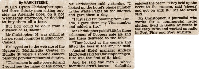 The Advertiser - Saturday, 18 November 2000
