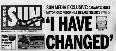 Edmonton Sun Headline - 20 May 2008