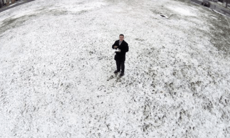 Rivera operating his Phantom