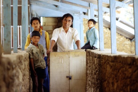 Informal: Hospital patients and visitors often mingled with staff. 