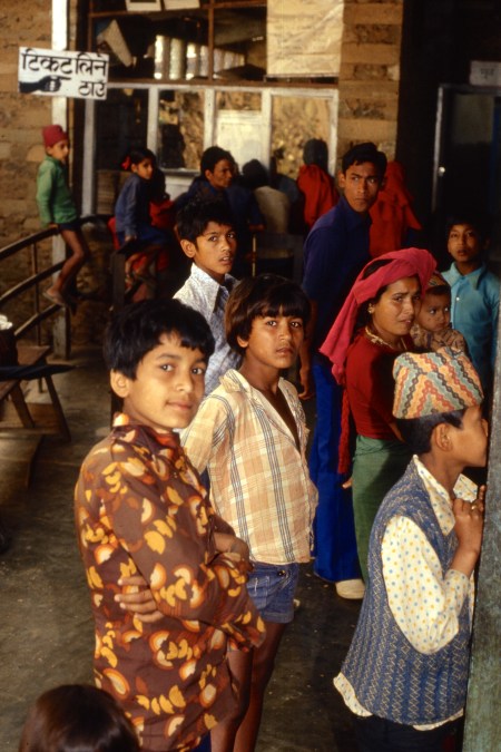 There was always someone at the front entrance, and often a line-up at the door in the morning before the regular staff arrived.