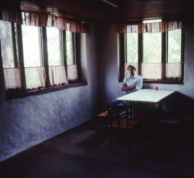 Author at his cabin in Amp Pipal