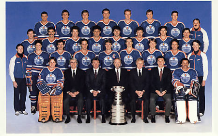 Edmonton Oilers: 1984 Stanley Cup Champion.