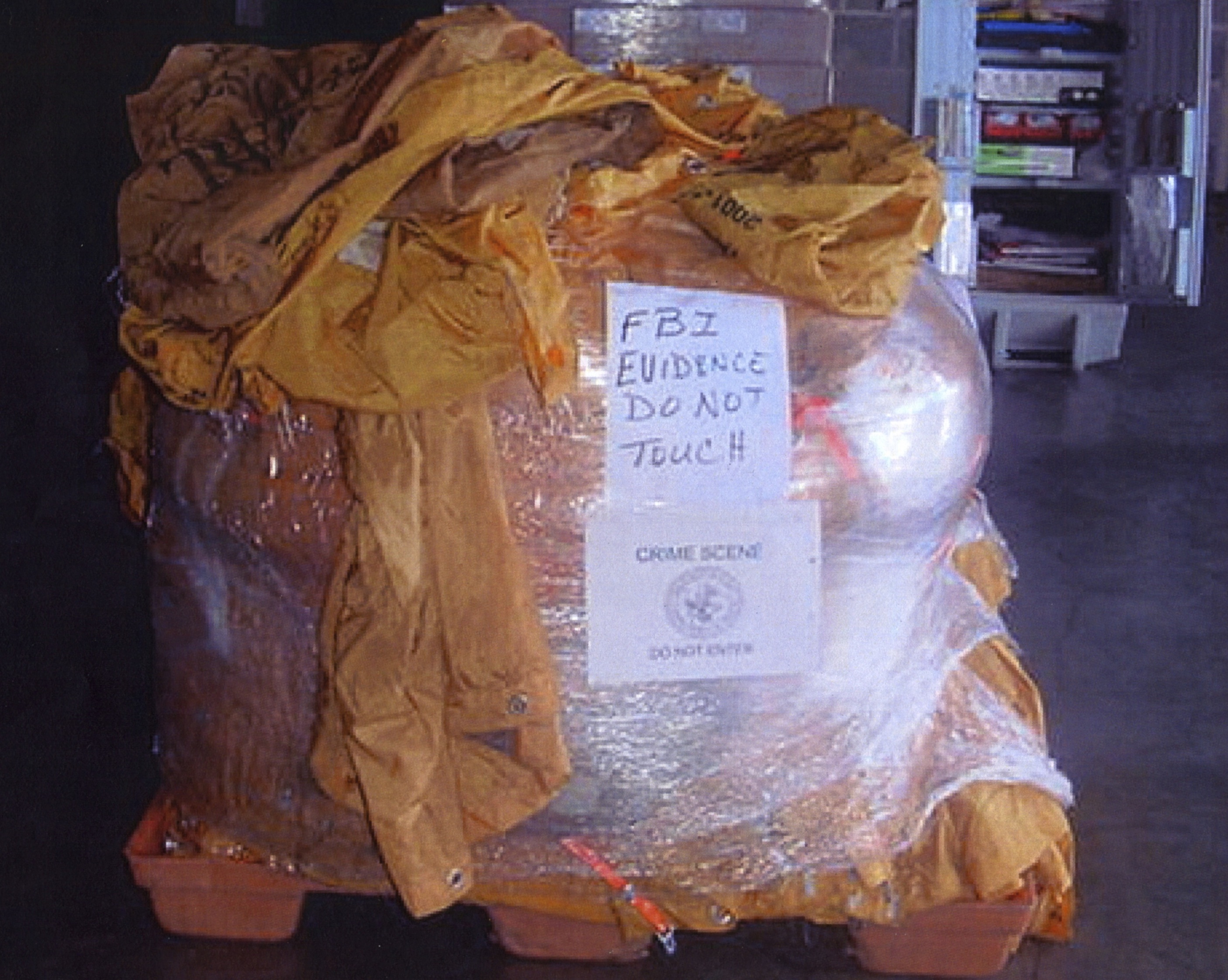 The 'escape pod' used by Richard McNair.