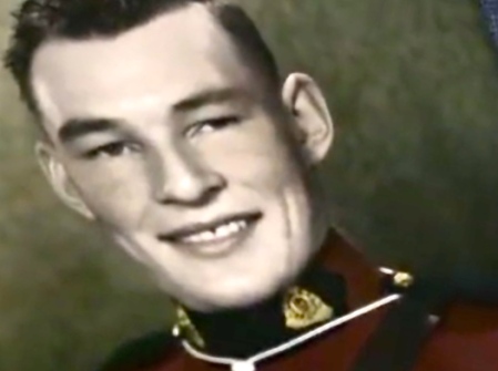 Jack Ramsay when he was a member of the RCMP.