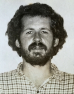 Brian MacLeish's first passport photo.