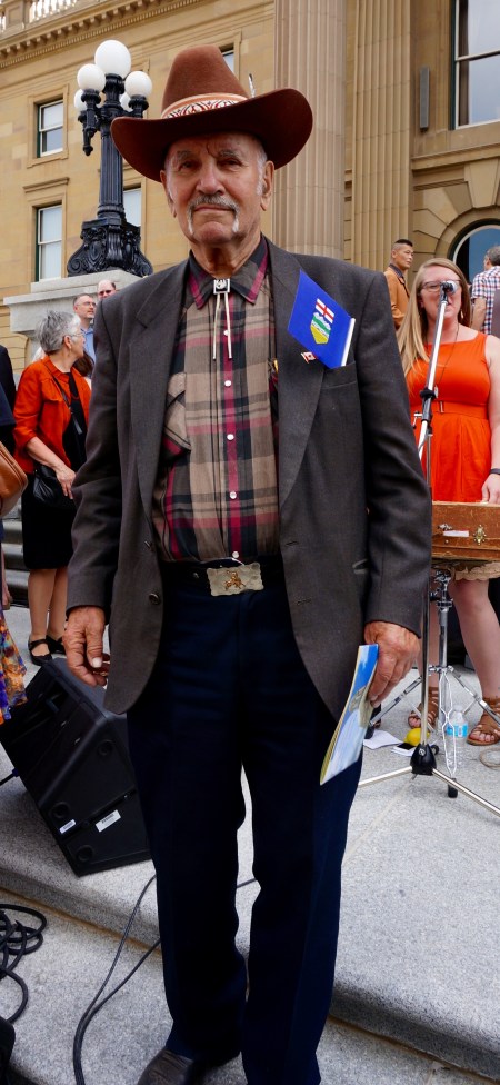 This man took the time to tell me he personally knew Alberta icon Grant MacEwan.