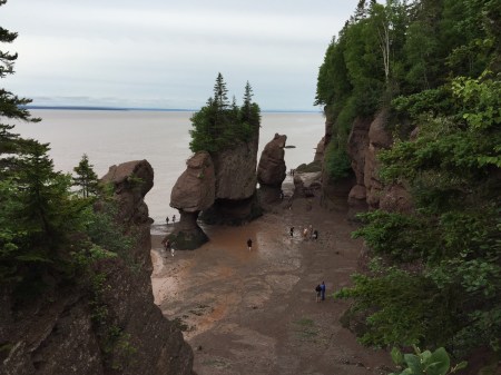 Hopewell Rocks, near Saint John, New Brunswick.