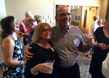 Our cover photo in full living colour ...